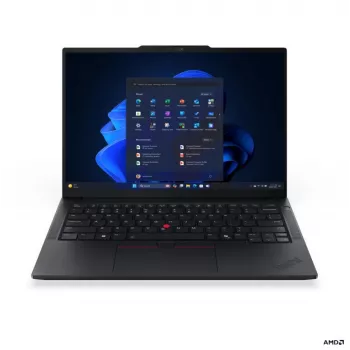 Lenovo ThinkPad E14 G8 AMD 14 colių WUXGA IPS nešiojamasis kompiuteris - AMD Ryzen AI 5 330, 16GB DDR5, 512GB SSD, Radeon 820M, Windows 11 Pro, juoda