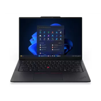Lenovo ThinkPad E14 Gen 8 14 colų WUXGA AMD Ryzen 7 AI 345 16GB 512GB SSD AMD Radeon 840M Windows 11 Pro nordiška apšviesta klaviatūra, pirštų atspaudų skaitytuvas, 3 metų garantija