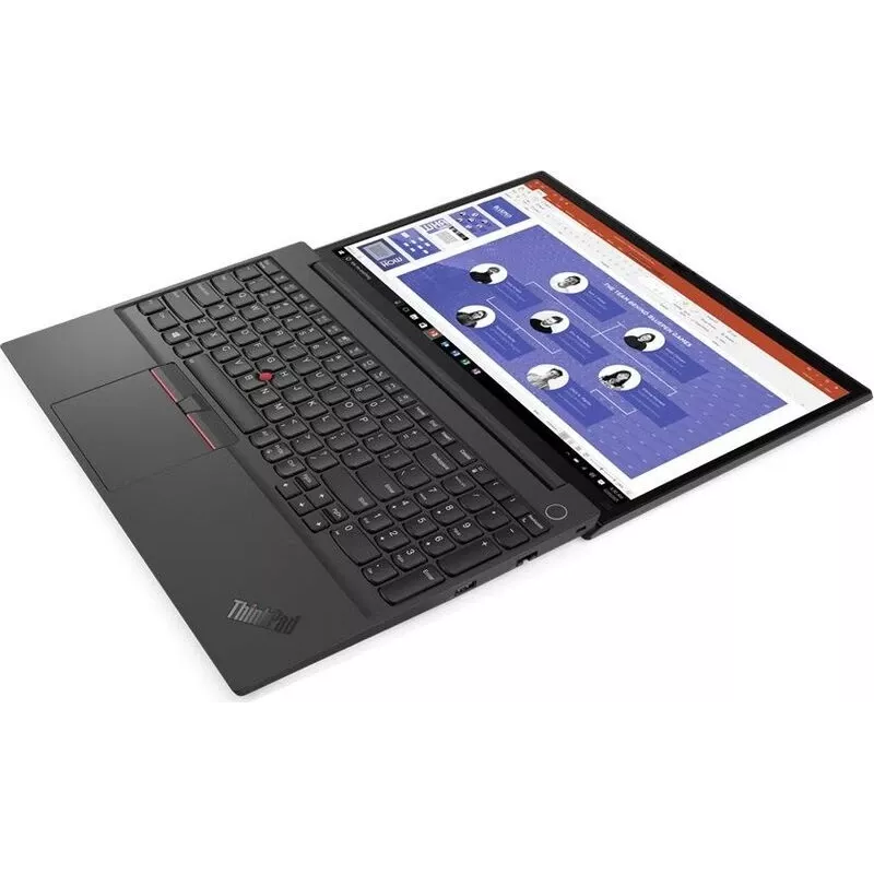 Lenovo ThinkPad E15 G3 15.6 inch FHD nešiojamas kompiuteris - AMD Ryzen 5 5500U, 8GB RAM, 256GB SSD, Wi-Fi 6, juodas