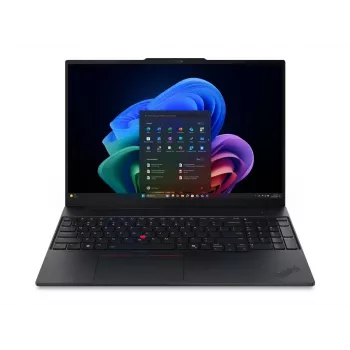 Lenovo ThinkPad E16 G4 Intel 16 colių WUXGA nešiojamas kompiuteris, Intel Core Ultra 5 325, 16 GB DDR5, 512 GB SSD, Windows 11 Pro, juodos spalvos