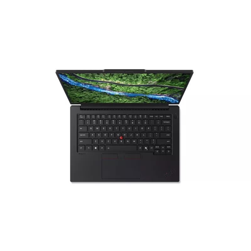 Lenovo ThinkPad P14s Gen 7 14,5 inch WUXGA nešiojamas kompiuteris, Intel Core Ultra 7 356H, 16GB RAM, 512GB SSD, NVIDIA RTX PRO 500 Blackwell Generation 6GB, Windows 11 Pro, Šiaurietiška apšviesta klaviatūra, Juoda, Pirštų atspaudų skaitytuvas
