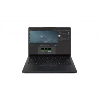 Nešiojamas kompiuteris Lenovo ThinkPad P14s Gen 7 14,5 inch WUXGA, Intel Core Ultra 7 356H, 32GB RAM, 1TB SSD, NVIDIA RTX PRO 500 Blackwell 6GB, Windows 11 Pro, angliška apšviesta klaviatūra, pirštų atspaudų skaitytuvas, 3 metų garantija