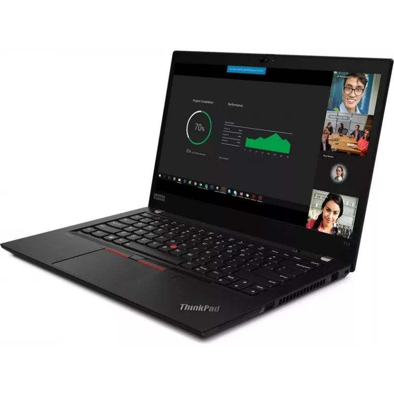 Lenovo ThinkPad T14 G2 nešiojamas kompiuteris, Intel Core i5, 16GB RAM, 14 colių FHD (atnaujinta prekė)