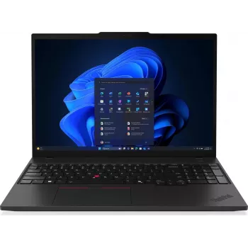 Lenovo ThinkPad T16 Gen 4 22AW verslo nešiojamasis kompiuteris, 16 colių WUXGA IPS, Intel Core Ultra 5 228V, 32GB RAM, 512GB SSD, Windows 11 Pro, Thunderbolt 4, apšviečiama klaviatūra
