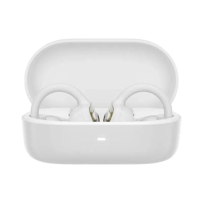 Lenovo X500 „Open-Ear“ uždedamos belaidės ausinės su mikrofonu – baltos