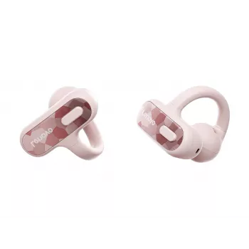 Lenovo X500 Open-Ear Clip-on Ausinės – Rožinės (Bluetooth 5.3, 30h Bendra Baterija, IPX5) | ITwork.lt