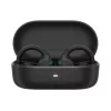Lenovo X500 atviro tipo belaidės ausinės su užsegimu – Bluetooth 5.3, IPX5, 28 val. baterija, juodos spalvos