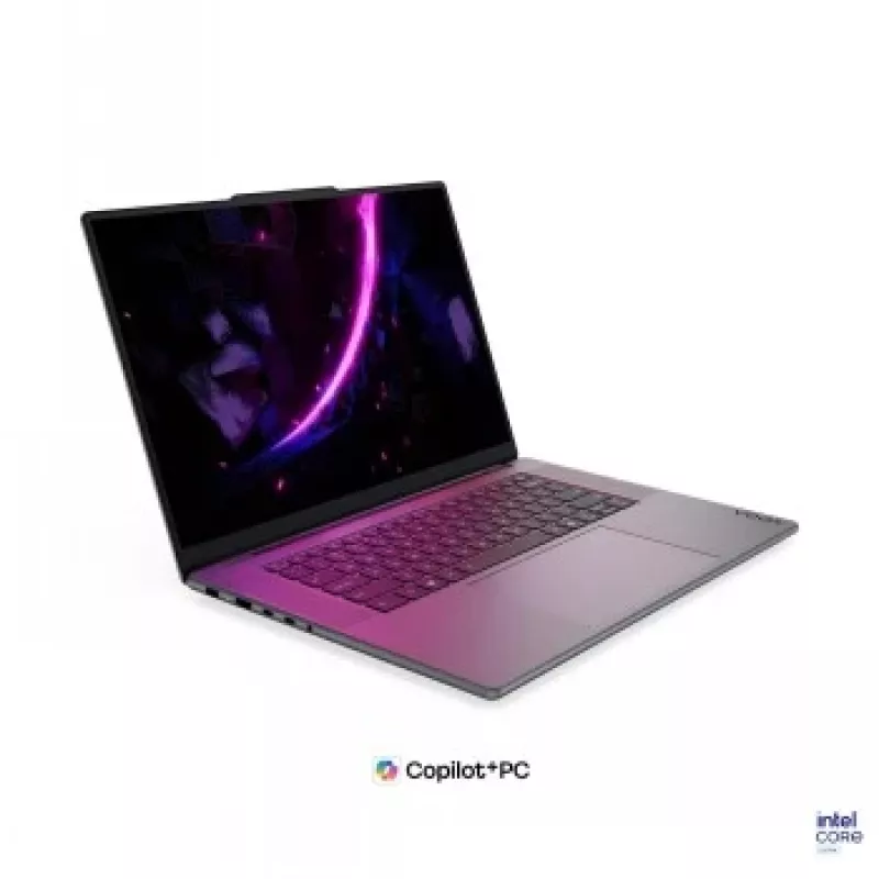 Lenovo Yoga Pro 9 16IPH11 16 inch Tandem OLED Touchscreen nešiojamas kompiuteris, Intel Core Ultra 9 386H, 64GB RAM, 1TB SSD, NVIDIA GeForce RTX 5070 12GB, Thunder Grey, Windows 11 Pro