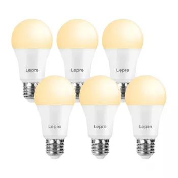 LEPRO 100080-WW-EU-6 E27 A60 13W/100W 1521 lm 2700 K LED lemputė, 6 vnt. pakuotė