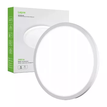 LEPRO 1500039-DW-EU 24W 2400lm LED lubinis šviestuvas Daylight White IP54