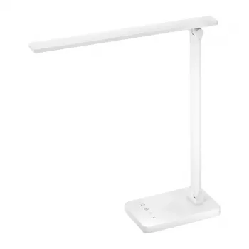 LEPRO 310003 LED stalinė lempa, 700 lm, 5 spalvų temperatūrų, liečiamas reguliavimas, USB įkrovimo prievadas, balta