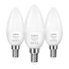 LEPRO 600059-WW-EU-3 LED lemputė E14 C37 4,2W (40W atitikmuo) 470lm 2700K šiltai balta 250° spindulio kampas, 3 vnt. pakuotė