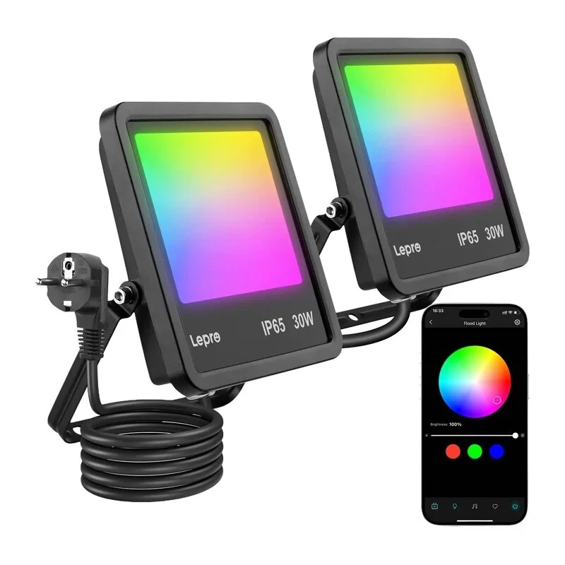 Lepro F1 30W LED Prožektorius IP65 3000lm 5000K
