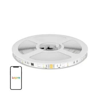 Lepro S2 10m išmanioji RGBIC LED juosta su Wi-Fi ir Bluetooth, veikia su Alexa ir Google Assistant