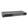 LevelOne GEU-2432 24 prievadų Gigabit Ethernet komutatorius, 4 režimų DIP jungiklis, 19 colių montavimas į stelažą, nevaldomas, metalinis korpusas