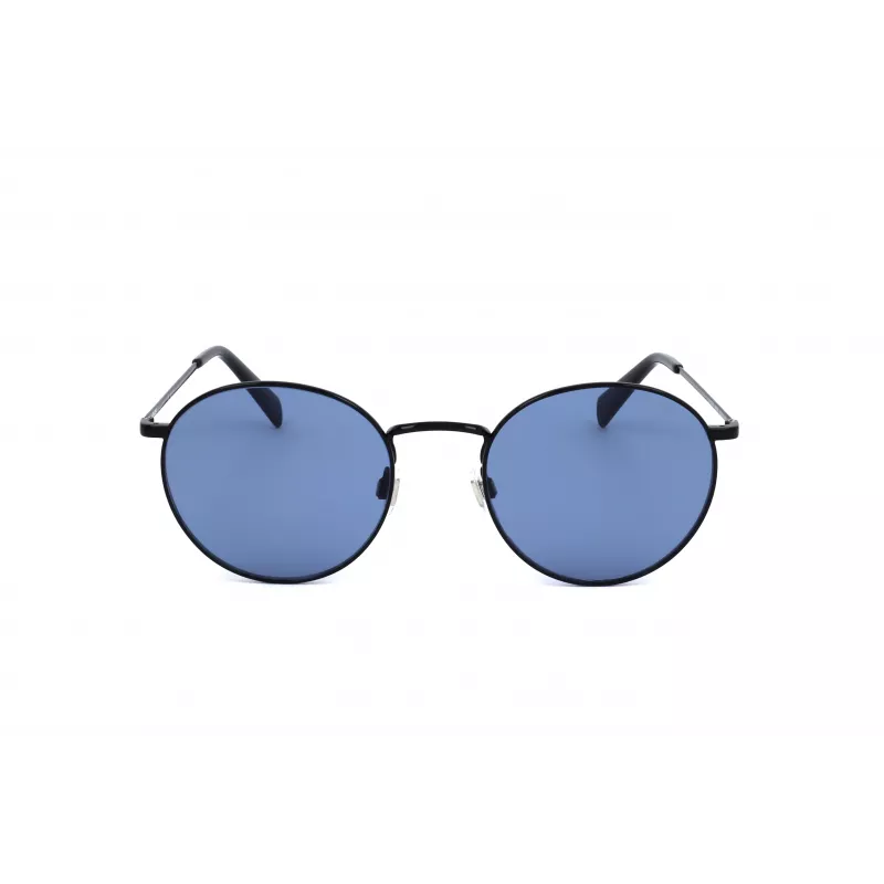 LEVI'S LV-1005-S-08A Unisex Akiniai - Klasikinis Stačiakampis Acetato Rėmelis - UV400 Pilki Polikarbonato Lęšiai - 52/21/145 mm
