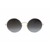 LEVI'S LV-1011-S-DYG Moteriški Akiniai Nuo Saulės Havana Ruda Gradientas 55mm