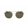 LEVI'S LV-1013-S-J5G Unisex stačiakampiai akiniai nuo saulės – juodas rėmelis, pilki lęšiai 54mm