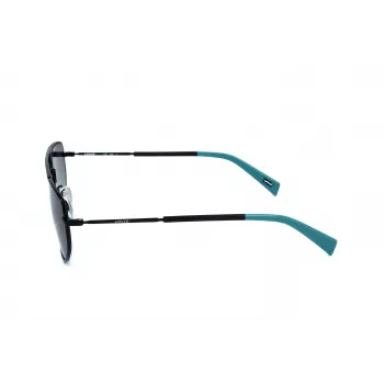 LEVI'S LV-1018-S-807 Unisex akiniai, juodas rėmelis, pilki lęšiai, 59 mm