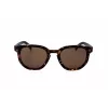 LEVI'S LV-1022-S-086 Unisex Rectangular Sunglasses - Havana Frame, Brown Lens, 51mm