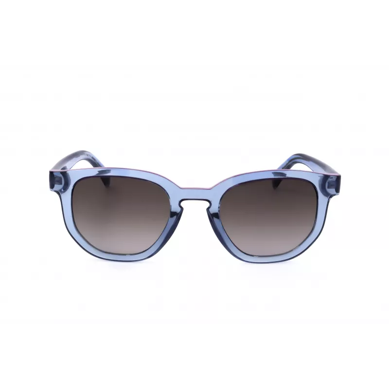 LEVI'S LV-1022-S-PJP Unisex stačiakampiai akiniai nuo saulės – Havana acetato rėmelis, žali poliarizuoti lęšiai, 51 mm