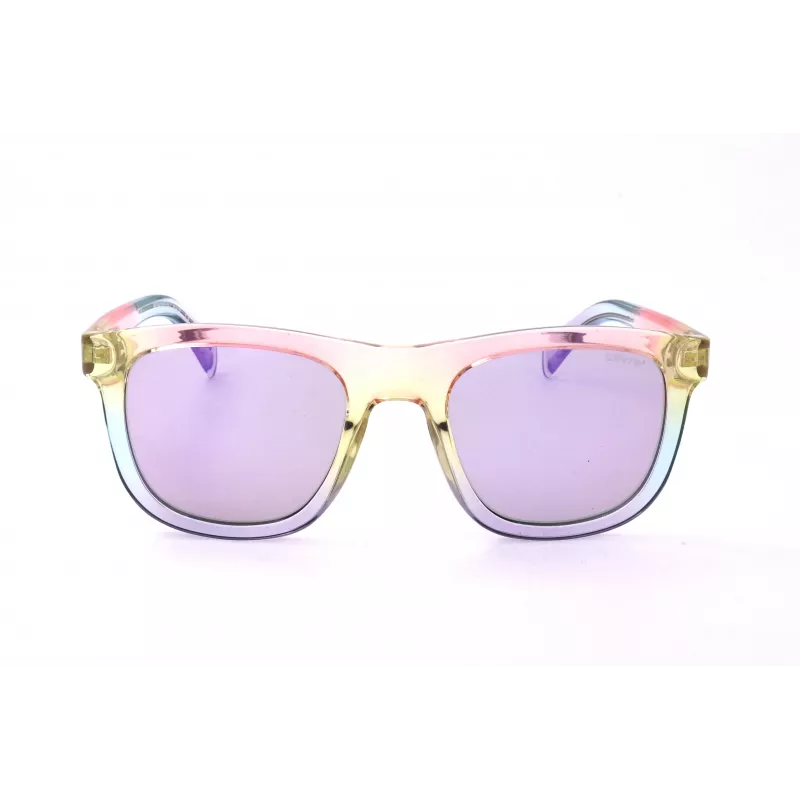 LEVI'S LV-1023-S-F74 Unisex Akiniai Havana Acetato Rėmelis Pilki Polikarbonato Lęšiai 53mm