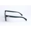 LEVI'S LV-1023-S-PJP Unisex Polarized Sunglasses - Black/Grey Frame, Grey Lens, 53mm