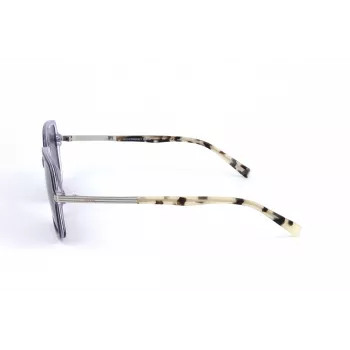 LEVI'S LV-5018-S-WOI Moteriški Akiniai nuo Saulės Havana Acetato Rėmeliu Rudi Gradientiniai Stiklai 54mm