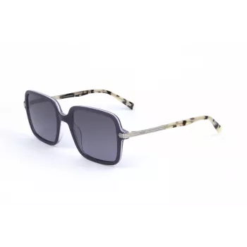 LEVI'S LV-5018-S-WOI Moteriški Akiniai nuo Saulės Havana Acetato Rėmeliu Rudi Gradientiniai Stiklai 54mm