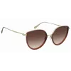 Levi's LV5011S09QF7H Moteriški Akiniai Nuo Saulės Havana Acetatas Rudi Gradientiniai 56/17/145 mm