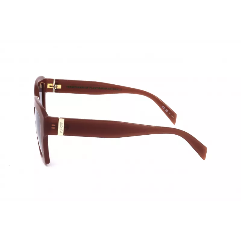 LEVI'S Moteriški Akiniai Nuo Saulės LV-1027-S-09Q Havana Brown 53mm