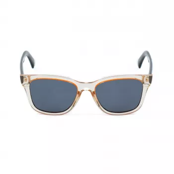 LEVIS LV1002S40GF3I Unisex akiniai nuo saulės - juodas rėmelis, pilki lęšiai, 53 mm