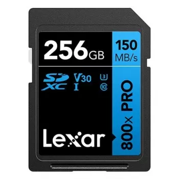 Lexar Professional 800x Pro SDXC 256GB atminties kortelė