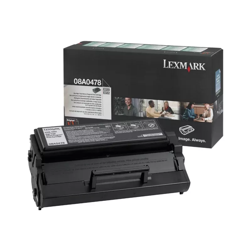 Lexmark High Yield - Juoda - Originali