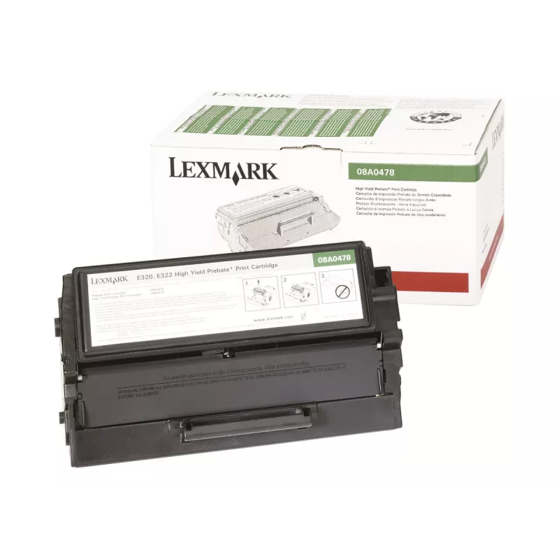 Lexmark High Yield - Juoda - Originali