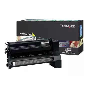 Lexmark High Yield - Geltona - Originalus