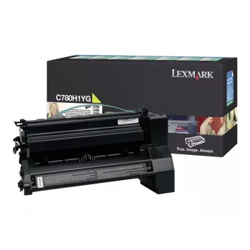 Lexmark High Yield - Geltona - Originalus