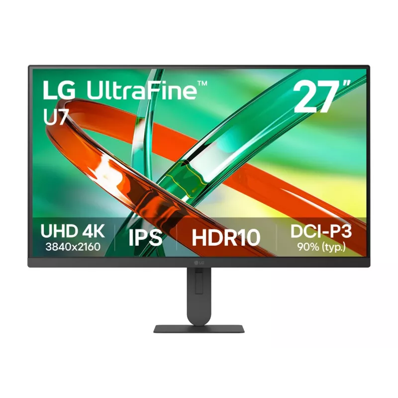 LG 27U710B-B UltraFine 27 inch 4K UHD IPS Monitorius, 3840x2160, HDR10, AMD FreeSync, 60Hz