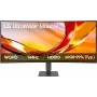 LG 34U620B-B 34 colių UltraWide WQHD VA lenktas žaidimų monitorius, 3440x1440, 144Hz, 5ms, HDR10, FreeSync Premium, 2x HDMI, DisplayPort, juodas