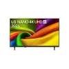 LG 43NU800B3LC 43 colių 4K UHD NanoCell Smart TV su webOS, AI ThinQ ir HDR (juodas)