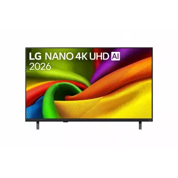 LG 43NU800B3LC 43 colių 4K UHD NanoCell Smart TV su webOS, AI ThinQ ir HDR (juodas)
