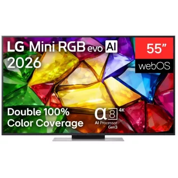LG 55MRGB87B3B 55 colių 4K QNED Mini LED išmanusis televizorius