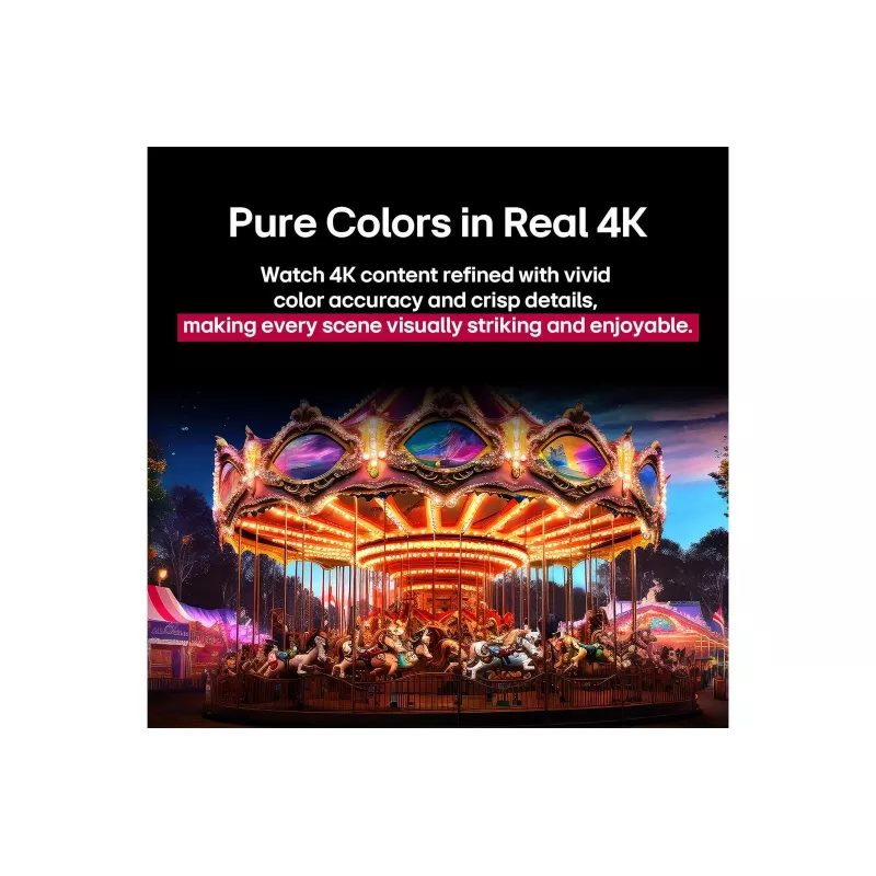 LG 65NANO82A6B 65 colių 4K NanoCell Smart TV su webOS, HDR10 Pro, α5 Gen5 AI procesoriumi 4K