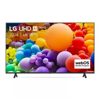LG 65UR75003LK 65 colių UHD 4K Smart LED televizorius su webOS 23 ir AI Sound Pro