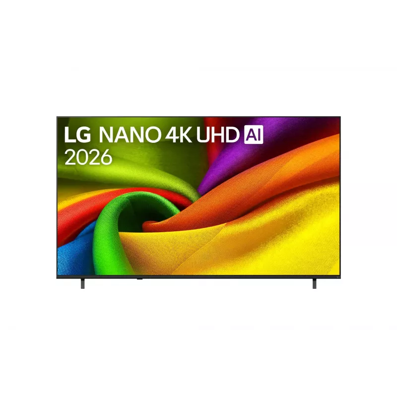LG 85NU800B3LA 85 colių 4K UHD išmanusis televizorius su webOS ir AI procesoriumi, juodas