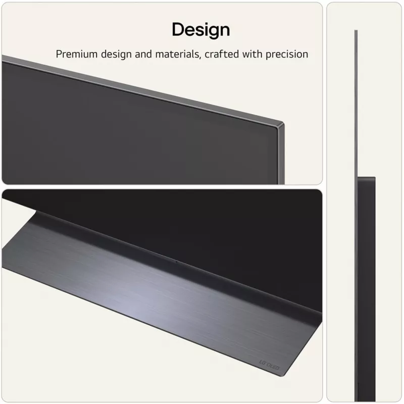 LG Electronics OLED48C6ELB.AEUD 48 colių 4K OLED televizorius, juodas