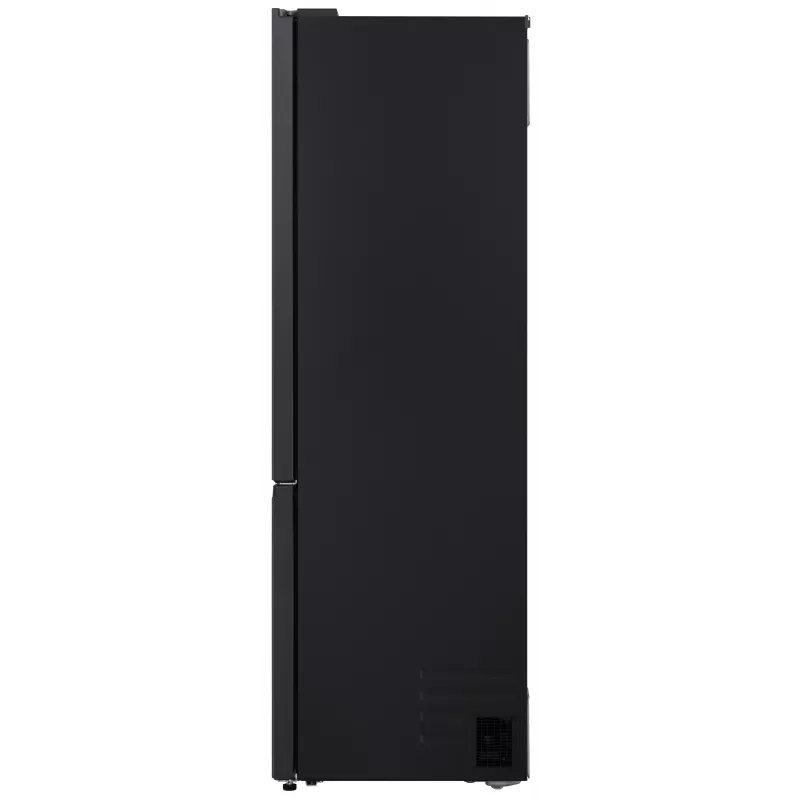 LG GBBS726BEV laisvai pastatomas šaldytuvas-šaldiklis su Total No Frost, 384 l, matinė juoda, energijos klasė C, Inverter Linear kompresorius, Wi-Fi