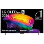 LG OLED42C61LA 42 colių (106 cm) 4K OLED evo išmanusis televizorius su α9 AI procesoriumi 4K Gen6, webOS 23, 120Hz, Dolby Vision ir Atmos, 4 HDMI 2.1, 40W 2.2ch garsu, G-Sync/FreeSync, 2023 m. modelis