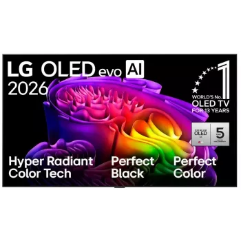 LG OLED83G61LW 83 colių OLED evo 4K išmanusis televizorius (webOS 23, α9 AI procesorius Gen6, Dolby Vision/Atmos, 120Hz, G6 Gallery dizainas)