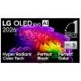 LG OLED83G61LW 83 colių OLED evo 4K išmanusis televizorius (webOS 23, α9 AI procesorius Gen6, Dolby Vision/Atmos, 120Hz, G6 Gallery dizainas)